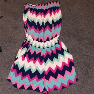 Easter type color Romper